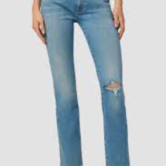 Hudson Blair High Rise Straight Crop, Style: RPLPOL75604, 27x27, NWT, $199 MSRP - Picture 2 of 13